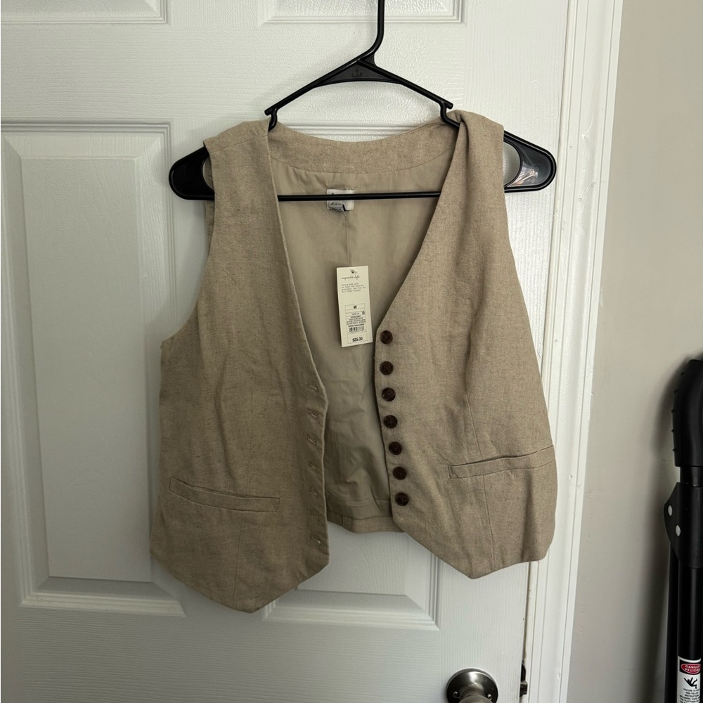 A New Day Tan Vest